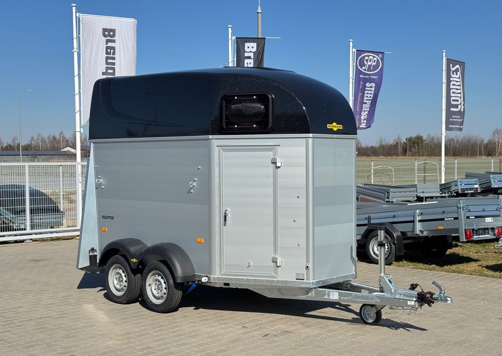 Humbaur Equitos Alu Plus 2000 - Автомобил приколка: слика 1 Humbaur Equitos Alu Plus 2000 - Автомобил приколка: слика 1