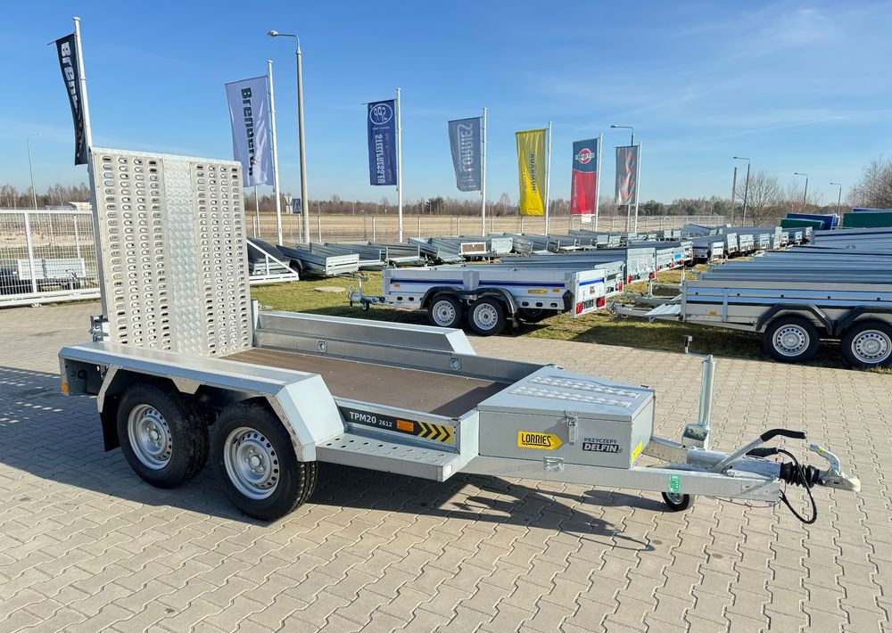 LORRIES TPM20 - przyczepa do przewozu koparki, bobcat , koparka 2700 kg - Приколка за градежни машини: слика 1 LORRIES TPM20 - przyczepa do przewozu koparki, bobcat , koparka 2700 kg - Приколка за градежни машини: слика 1
