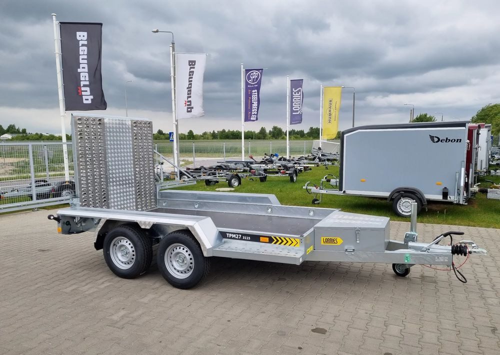 LORRIES TPM27 | 303x160 cm 2,7T koparka, bobcat - Приколка за градежни машини: слика 3 LORRIES TPM27 | 303x160 cm 2,7T koparka, bobcat - Приколка за градежни машини: слика 3