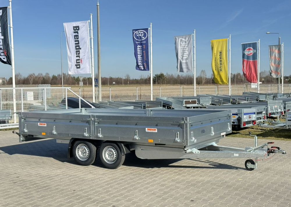 NEPTUN GN242 Nordica N20-420 2 kps / 420 x 215 cm - Приколка платформа: слика 1 NEPTUN GN242 Nordica N20-420 2 kps / 420 x 215 cm - Приколка платформа: слика 1