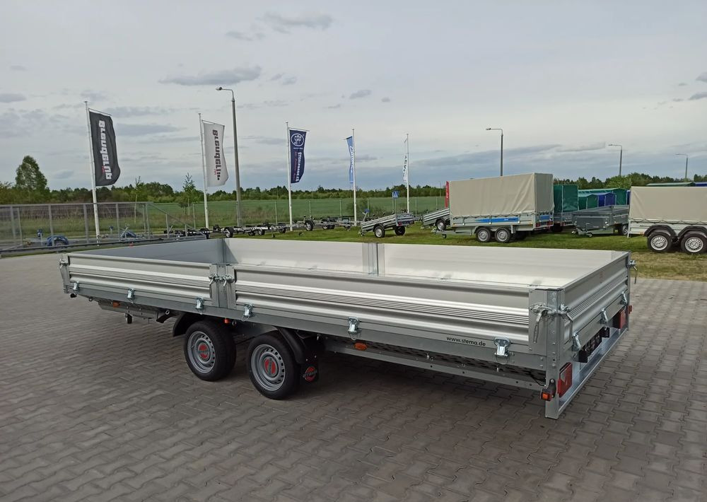 STEMA SHP O2 35-52-22.2 | 510x213 cm ALU 3,5T hamowana - Приколка платформа: слика 5 STEMA SHP O2 35-52-22.2 | 510x213 cm ALU 3,5T hamowana - Приколка платформа: слика 5