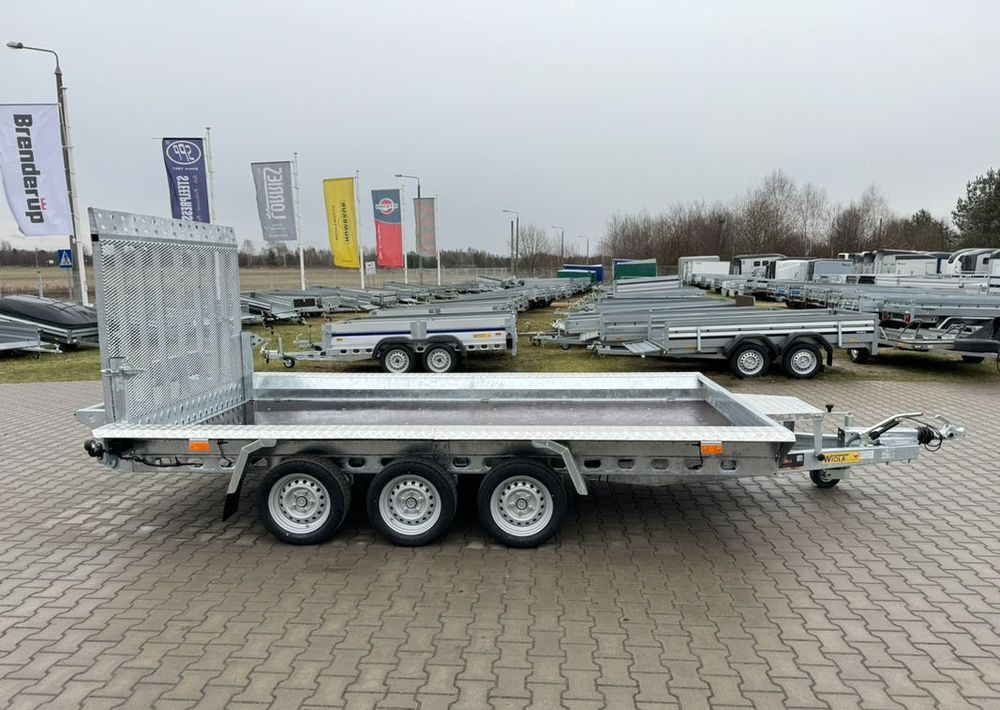 WIOLA B3540 MAX - 400 x 170 cm | 2546kg ładowności | trap stalowy | 3-osiowa budowlanka - Приколка за градежни машини: слика 2 WIOLA B3540 MAX - 400 x 170 cm | 2546kg ładowności | trap stalowy | 3-osiowa budowlanka - Приколка за градежни машини: слика 2
