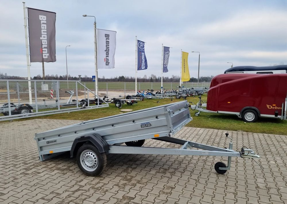 ZASŁAW 265SU | 265 x 131 cm / 750 kg - Автомобил приколка: слика 1 ZASŁAW 265SU | 265 x 131 cm / 750 kg - Автомобил приколка: слика 1