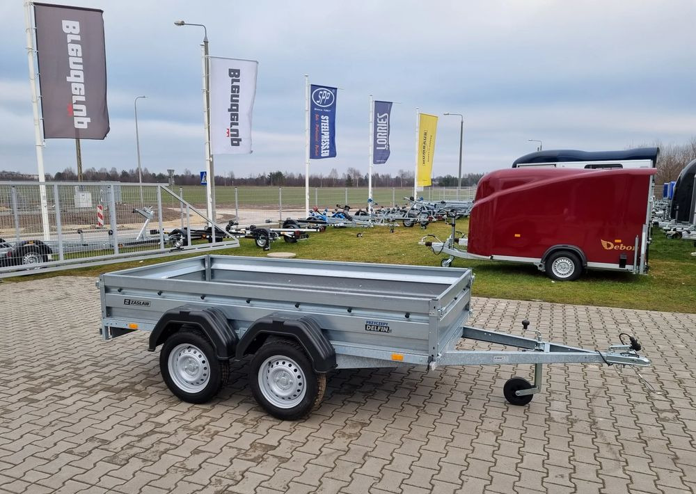 ZASŁAW 265T | 265 x 132 / 750 kg/ 2 osie / lekka przyczepa skrzyniowa - Приколка платформа: слика 1 ZASŁAW 265T | 265 x 132 / 750 kg/ 2 osie / lekka przyczepa skrzyniowa - Приколка платформа: слика 1