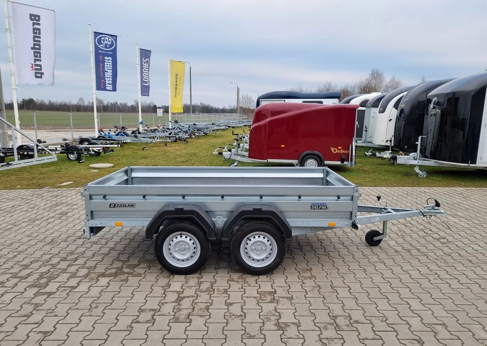 ZASŁAW 265T | 265 x 132 / 750 kg/ 2 osie / lekka przyczepa skrzyniowa - Приколка платформа: слика 2 ZASŁAW 265T | 265 x 132 / 750 kg/ 2 osie / lekka przyczepa skrzyniowa - Приколка платформа: слика 2