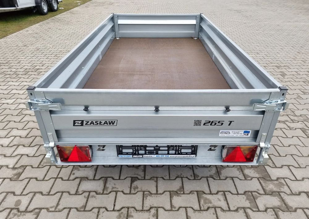 ZASŁAW 265T | 265 x 132 / 750 kg/ 2 osie / lekka przyczepa skrzyniowa - Приколка платформа: слика 5 ZASŁAW 265T | 265 x 132 / 750 kg/ 2 osie / lekka przyczepa skrzyniowa - Приколка платформа: слика 5