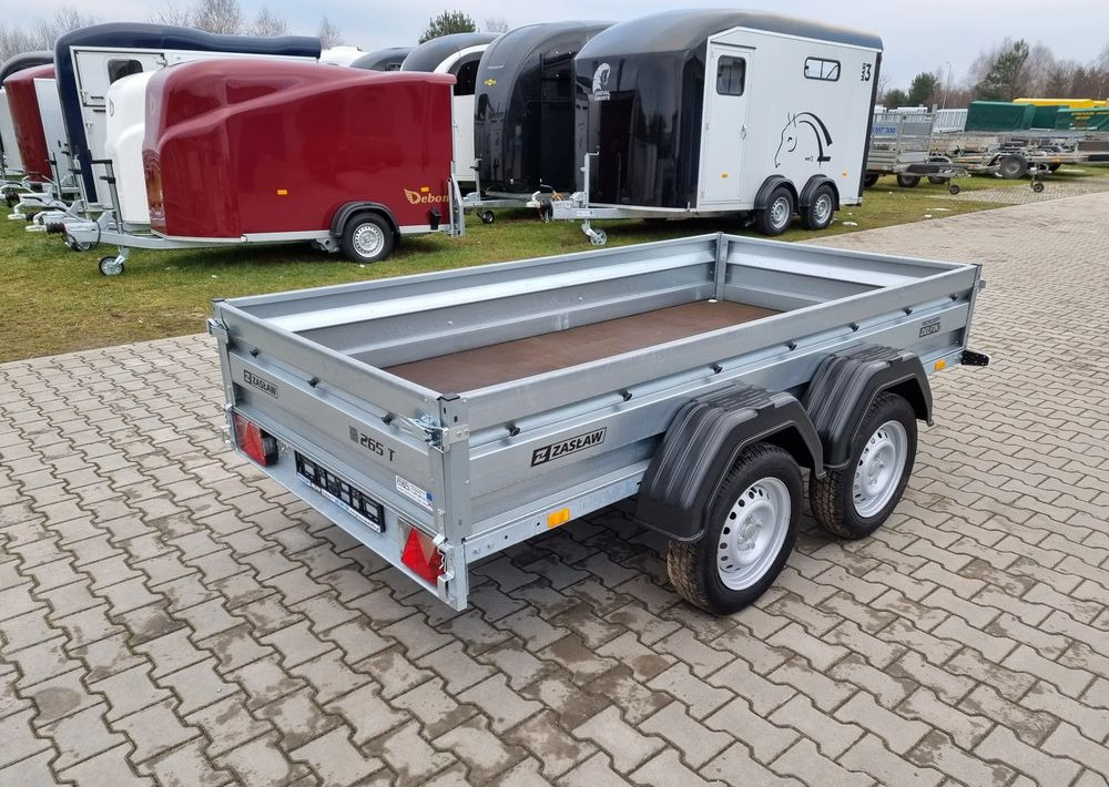 ZASŁAW 265T | 265 x 132 / 750 kg/ 2 osie / lekka przyczepa skrzyniowa - Приколка платформа: слика 4 ZASŁAW 265T | 265 x 132 / 750 kg/ 2 osie / lekka przyczepa skrzyniowa - Приколка платформа: слика 4
