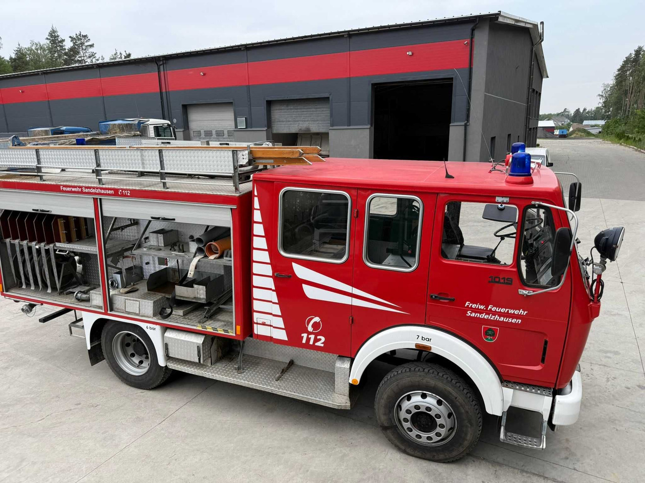 Mercedes 1019AF,4x4,Wóz strażacki, 50610 km, 2500 l, Import Niemcy - Противпожарен камион: слика 2 Mercedes 1019AF,4x4,Wóz strażacki, 50610 km, 2500 l, Import Niemcy - Противпожарен камион: слика 2