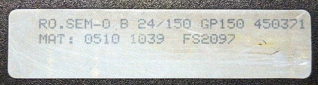 Caterpillar 05101039 | Controller Sem Zero RO Sem-0 B 24/150 GP150 450371 FS2097 - Единица за контрола за Опрема за ракување со материјали: слика 2 Caterpillar 05101039 | Controller Sem Zero RO Sem-0 B 24/150 GP150 450371 FS2097 - Единица за контрола за Опрема за ракување со материјали: слика 2