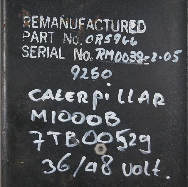 Caterpillar OR5966 | Logic Cont-R sn. RM0038-2-05-9250 36/48v from Cat M100B 198 - Единица за контрола за Опрема за ракување со материјали: слика 3 Caterpillar OR5966 | Logic Cont-R sn. RM0038-2-05-9250 36/48v from Cat M100B 198 - Единица за контрола за Опрема за ракување со материјали: слика 3