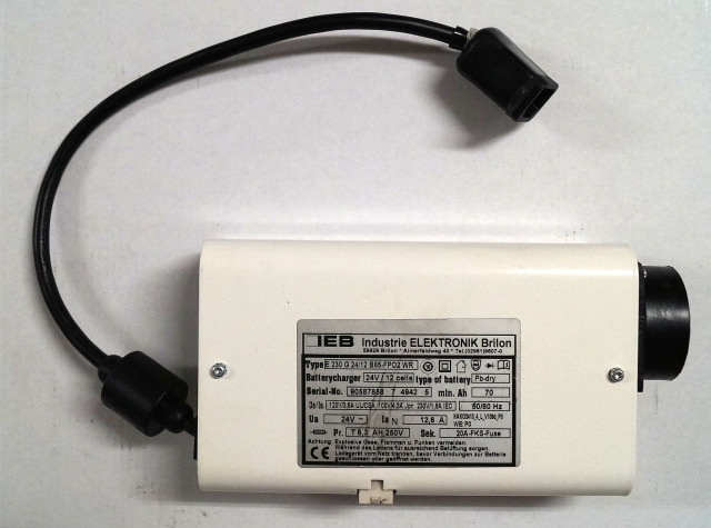 IEB 90587858 | IEB charger EFG 230 G 24/12 B65-FP02 WR 24V12,6A 220V 50/60Hz fro - Батерија за Опрема за ракување со материјали: слика 1 IEB 90587858 | IEB charger EFG 230 G 24/12 B65-FP02 WR 24V12,6A 220V 50/60Hz fro - Батерија за Опрема за ракување со материјали: слика 1