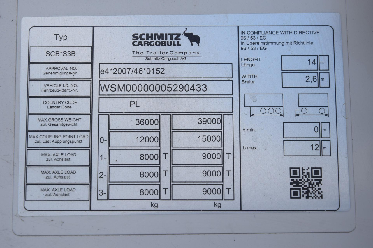 Полуприколка ладилник Schmitz Cargobull SKO FP 60 Carrier Vector 1550: слика 14
