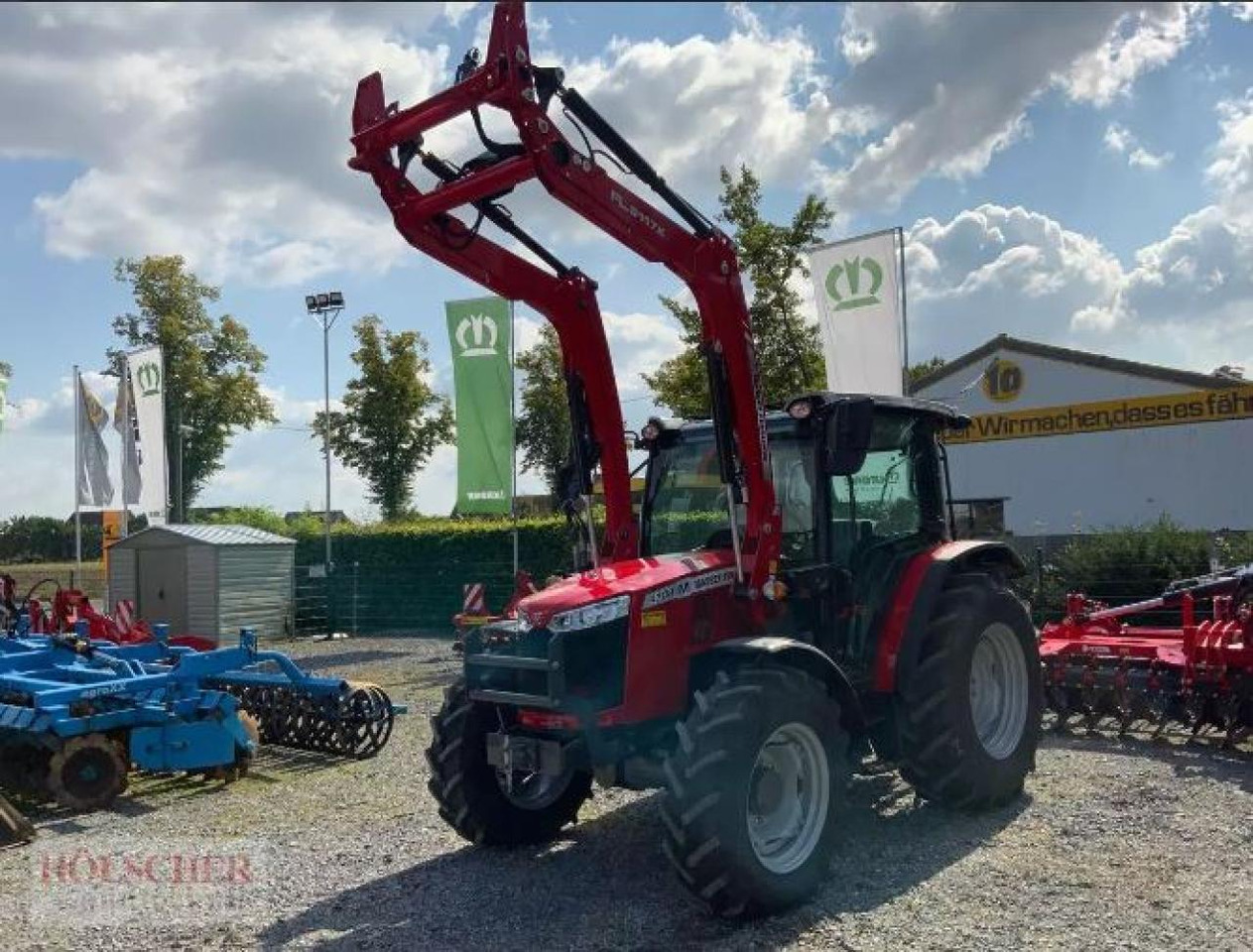 Massey Ferguson MF 4708 M mit Frontlader - Трактор: слика 2 Massey Ferguson MF 4708 M mit Frontlader - Трактор: слика 2