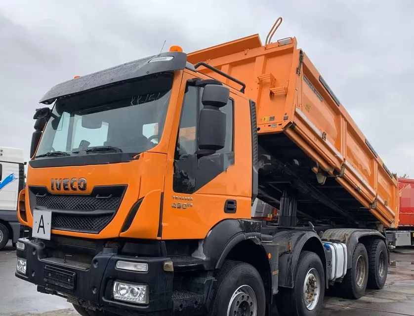 Iveco Trakker 450 E6 / BB/ 8x4 / Wywrotka Meiller 3-stronna / Bordmatik / Automat / Retarder - Кипер: слика 1 Iveco Trakker 450 E6 / BB/ 8x4 / Wywrotka Meiller 3-stronna / Bordmatik / Automat / Retarder - Кипер: слика 1