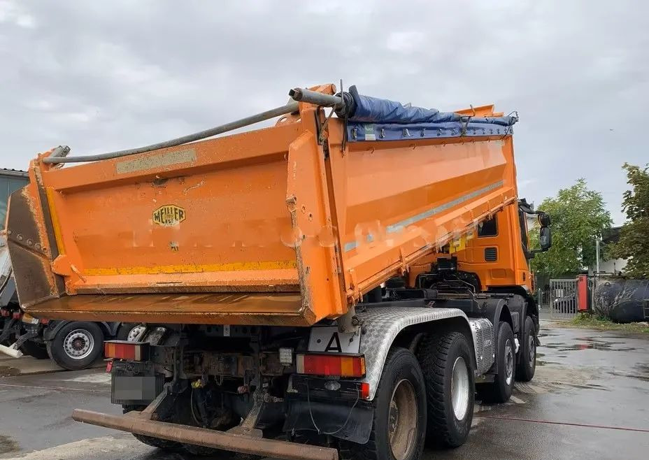 Кипер Iveco Trakker 450 E6 / BB/ 8x4 / Wywrotka Meiller 3-stronna / Bordmatik / Automat / Retarder: слика 10