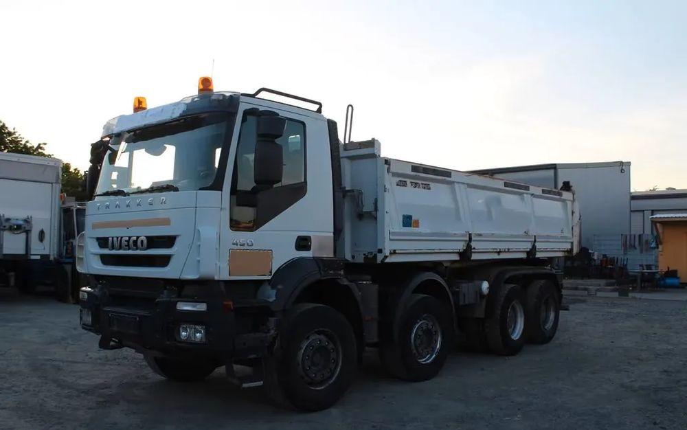 Кипер Iveco Trakker 450 | Meiller Trójstronny Wywrot | 8x4 | Euro 5| Retarder | Bordmatic | Klimatyzacja: слика 1