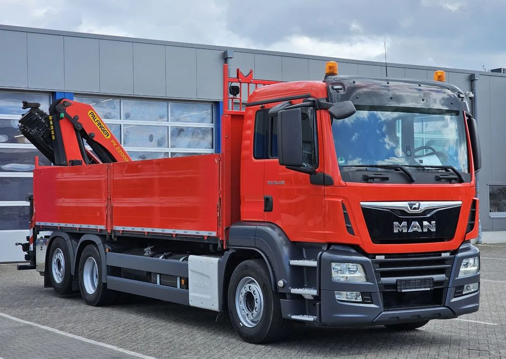 MAN MAN TGS 26.430 | Skrzynia + HDS Palfinger PK 22002 |6-krotne hydrauliczne przedłużenia | PILOT | Pneumatyka | - Камион со платформа, Камион со кран: слика 2 MAN MAN TGS 26.430 | Skrzynia + HDS Palfinger PK 22002 |6-krotne hydrauliczne przedłużenia | PILOT | Pneumatyka | - Камион со платформа, Камион со кран: слика 2