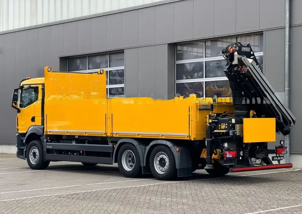 MAN TGS 26.430 6x2-4 – platforma z żurawiem FASSI F235- Euro 6 - Камион со кран, Камион со платформа: слика 3 MAN TGS 26.430 6x2-4 – platforma z żurawiem FASSI F235- Euro 6 - Камион со кран, Камион со платформа: слика 3