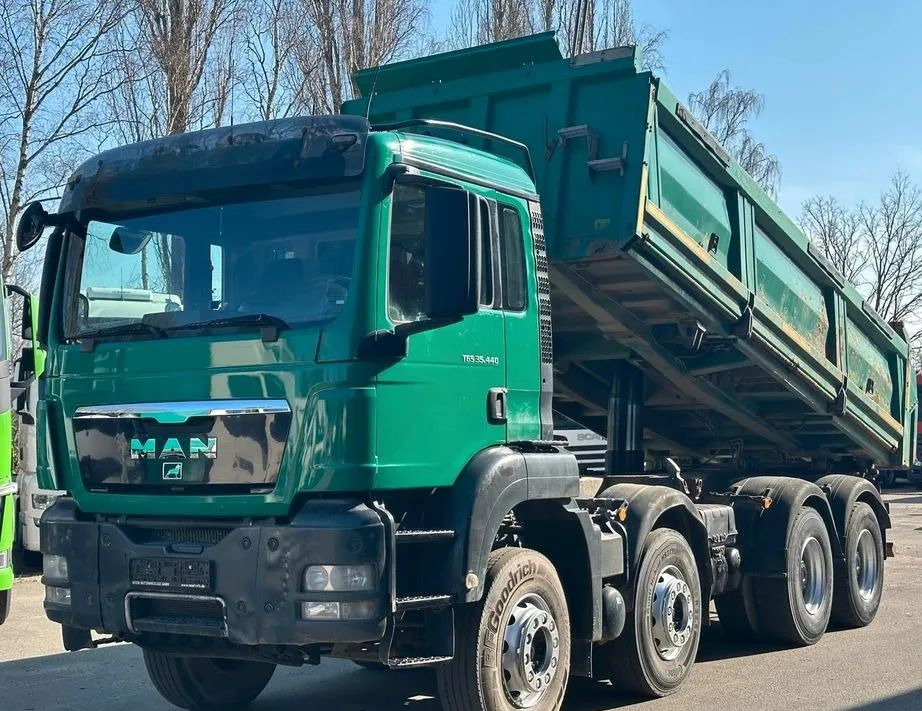MAN TGS 35.440 8x4 | Wywrotka trójstronna | Meiller | Bordmatik | Retarder | Euro 5 | - Кипер: слика 1 MAN TGS 35.440 8x4 | Wywrotka trójstronna | Meiller | Bordmatik | Retarder | Euro 5 | - Кипер: слика 1