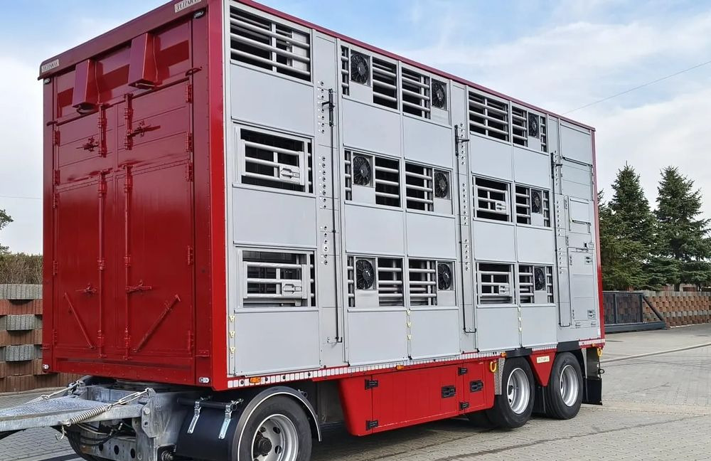 Pezzaioli RBA 32/TRZYOSIOWA PRZYCZEPA-2XBYDŁO,3X TRZODA - Приколка за добиток: слика 2 Pezzaioli RBA 32/TRZYOSIOWA PRZYCZEPA-2XBYDŁO,3X TRZODA - Приколка за добиток: слика 2