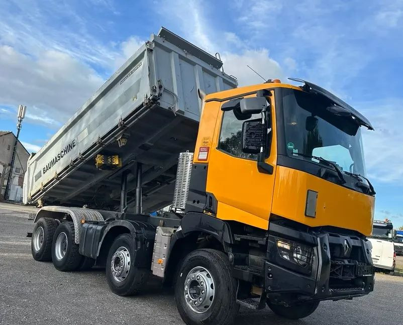 Renault K 440 8x4 • Bordmatik • Klima • Meiller • Euro 6 • 3-stronna wywrotka • 299 000 km - Кипер: слика 4 Renault K 440 8x4 • Bordmatik • Klima • Meiller • Euro 6 • 3-stronna wywrotka • 299 000 km - Кипер: слика 4