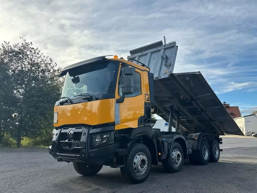 Renault K 440 8x4 • Bordmatik • Klima • Meiller • Euro 6 • 3-stronna wywrotka • 299 000 km - Кипер: слика 1 Renault K 440 8x4 • Bordmatik • Klima • Meiller • Euro 6 • 3-stronna wywrotka • 299 000 km - Кипер: слика 1