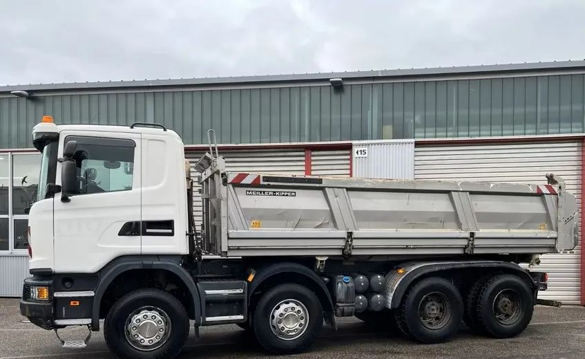 Scania G 450 8x4 | Meiller Bordmatik Wywrotka trójstronna | Retarder | 298.000 km!!!! | Euro 6 |1 właściciel - Кипер: слика 5 Scania G 450 8x4 | Meiller Bordmatik Wywrotka trójstronna | Retarder | 298.000 km!!!! | Euro 6 |1 właściciel - Кипер: слика 5