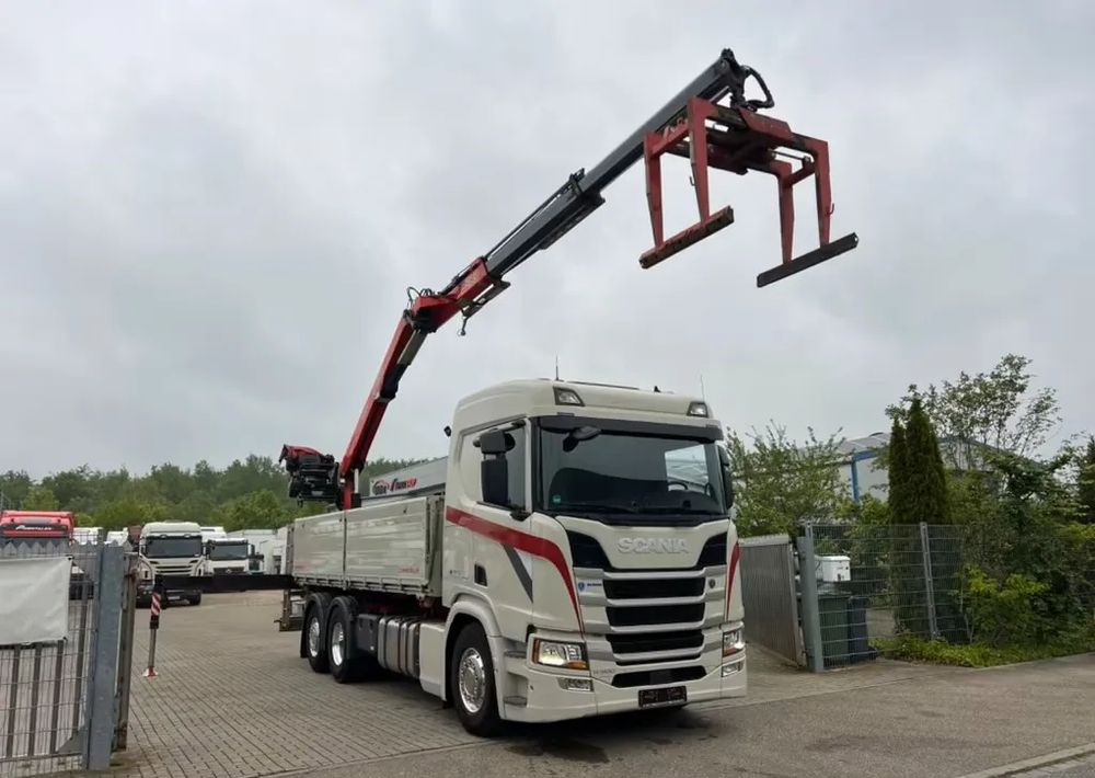 Scania R500 Baustoff / 2-stronna wywrotka Schwarzmüller /HDS Fassi F215 / Euro 6 / Napęd na tylną oś - Кипер, Камион со кран: слика 5 Scania R500 Baustoff / 2-stronna wywrotka Schwarzmüller /HDS Fassi F215 / Euro 6 / Napęd na tylną oś - Кипер, Камион со кран: слика 5