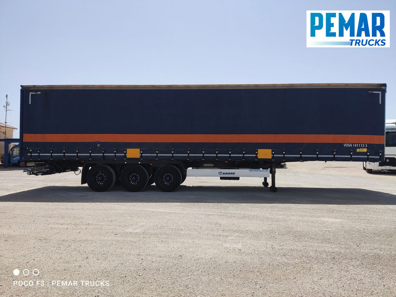 KRONE SD TAUTLINER PLATAFORMA ELEVADORA - Полуприколка со церада: слика 4 KRONE SD TAUTLINER PLATAFORMA ELEVADORA - Полуприколка со церада: слика 4