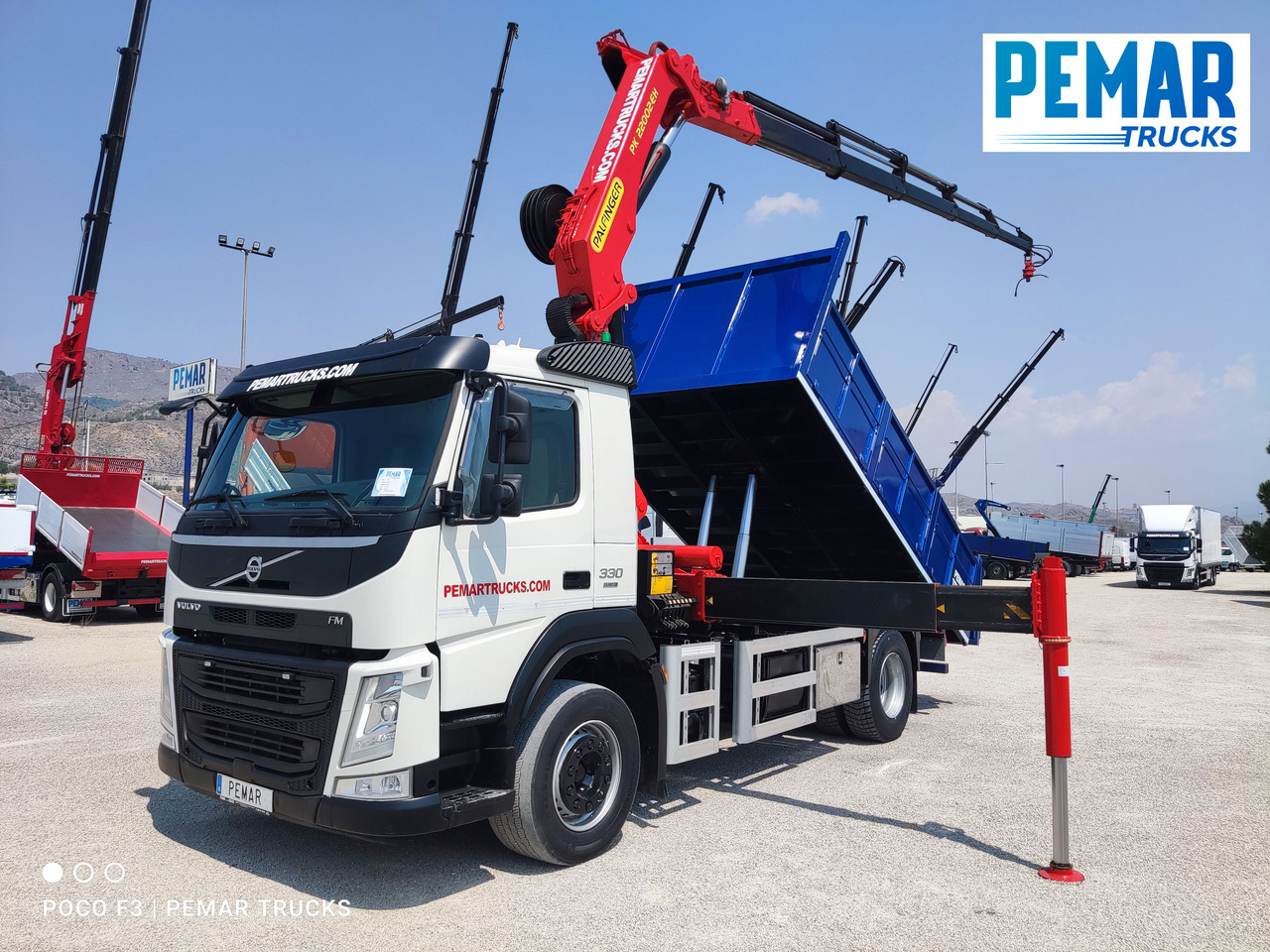 VOLVO FM 330 GRÚA BASCULANTE EURO 6 - Камион, Камион со кран: слика 1 VOLVO FM 330 GRÚA BASCULANTE EURO 6 - Камион, Камион со кран: слика 1