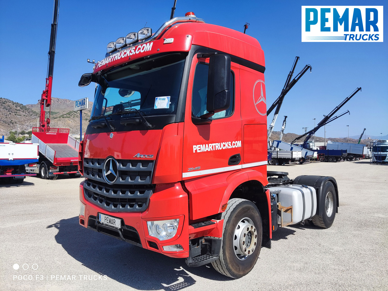 MERCEDES-BENZ AROCS 2145 TRACTORA EQUIPO HIDRAULICO - Камион влекач: слика 1 MERCEDES-BENZ AROCS 2145 TRACTORA EQUIPO HIDRAULICO - Камион влекач: слика 1