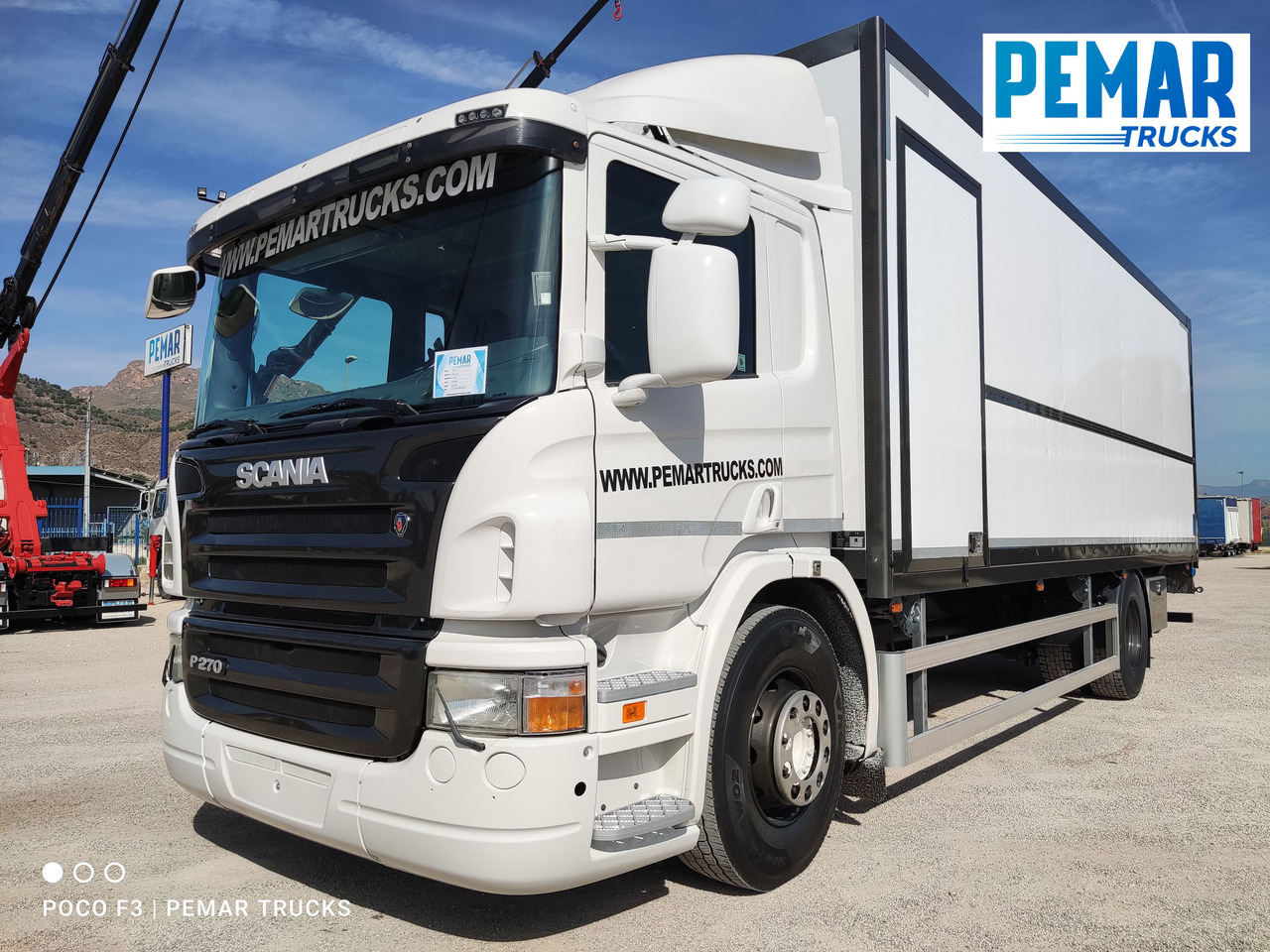 SCANIA P 270 FURGON CERRADO 18T - Камион сандучар: слика 1 SCANIA P 270 FURGON CERRADO 18T - Камион сандучар: слика 1