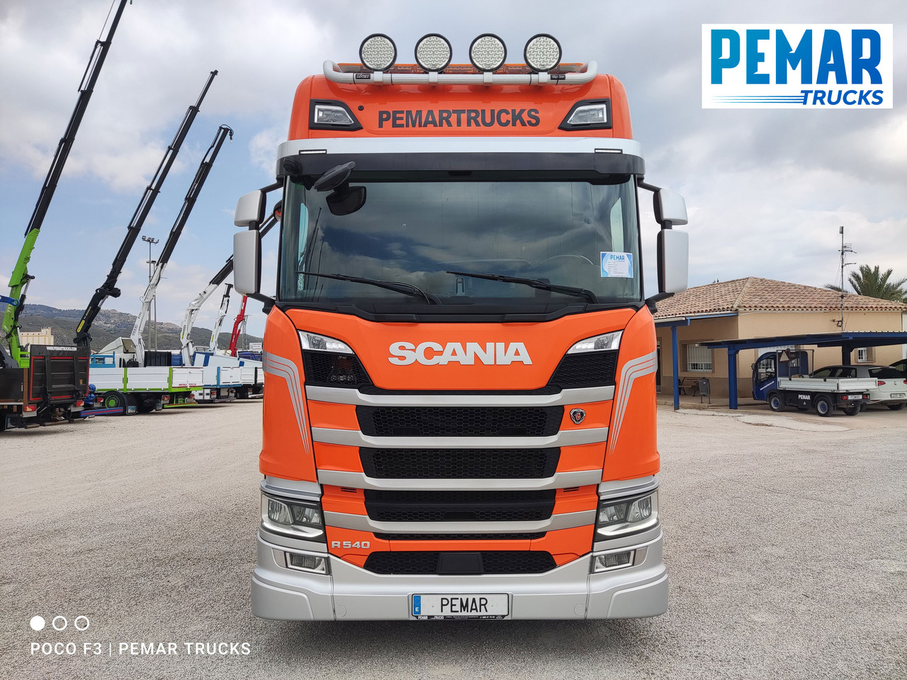 SCANIA R 540 6X2 GRUA CAJA FIJA - Камион со платформа, Камион со кран: слика 3 SCANIA R 540 6X2 GRUA CAJA FIJA - Камион со платформа, Камион со кран: слика 3