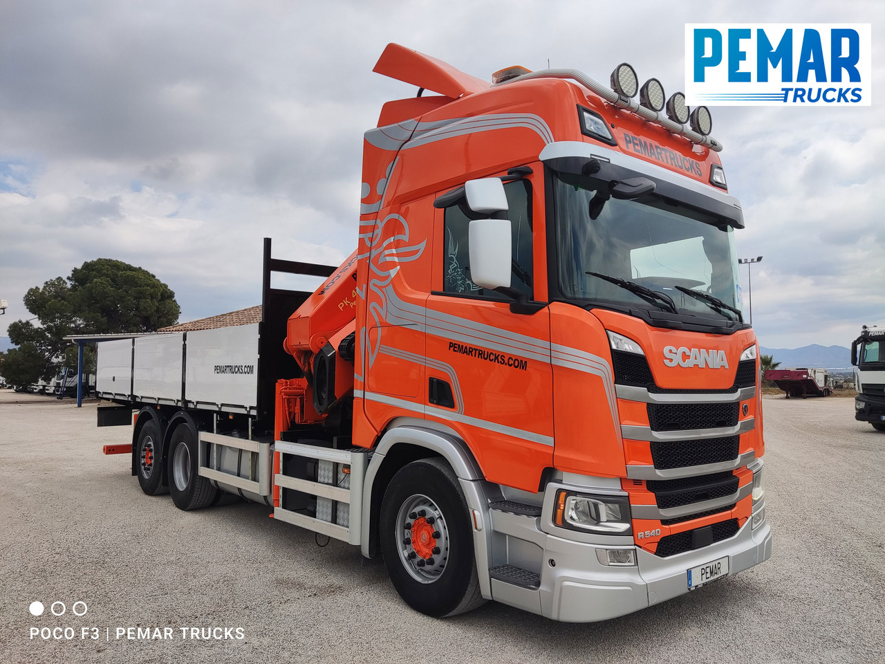 SCANIA R 540 6X2 GRUA CAJA FIJA - Камион со платформа, Камион со кран: слика 4 SCANIA R 540 6X2 GRUA CAJA FIJA - Камион со платформа, Камион со кран: слика 4