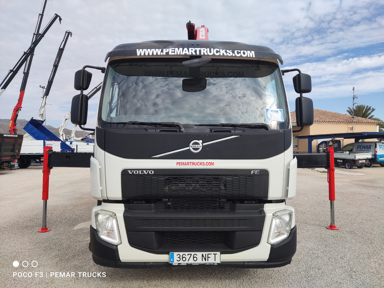 VOLVO FE 280 GRUA CAJA FIJA 18T EURO 6 - Камион со кран: слика 2 VOLVO FE 280 GRUA CAJA FIJA 18T EURO 6 - Камион со кран: слика 2