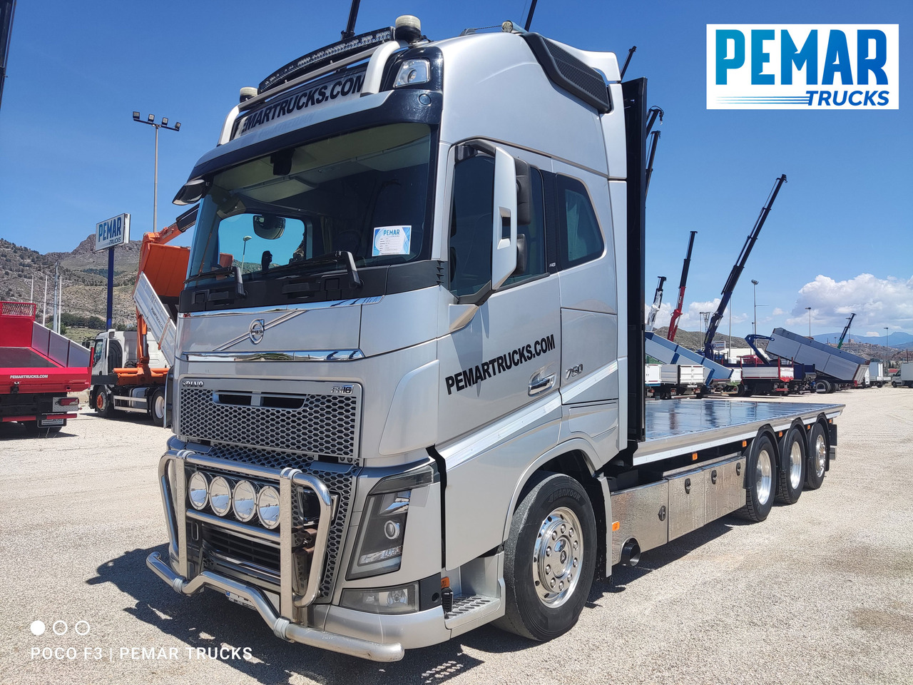 VOLVO FH16 750 8X4 PLATAFORMA CAJA ABIERTA - Камион со платформа: слика 1 VOLVO FH16 750 8X4 PLATAFORMA CAJA ABIERTA - Камион со платформа: слика 1