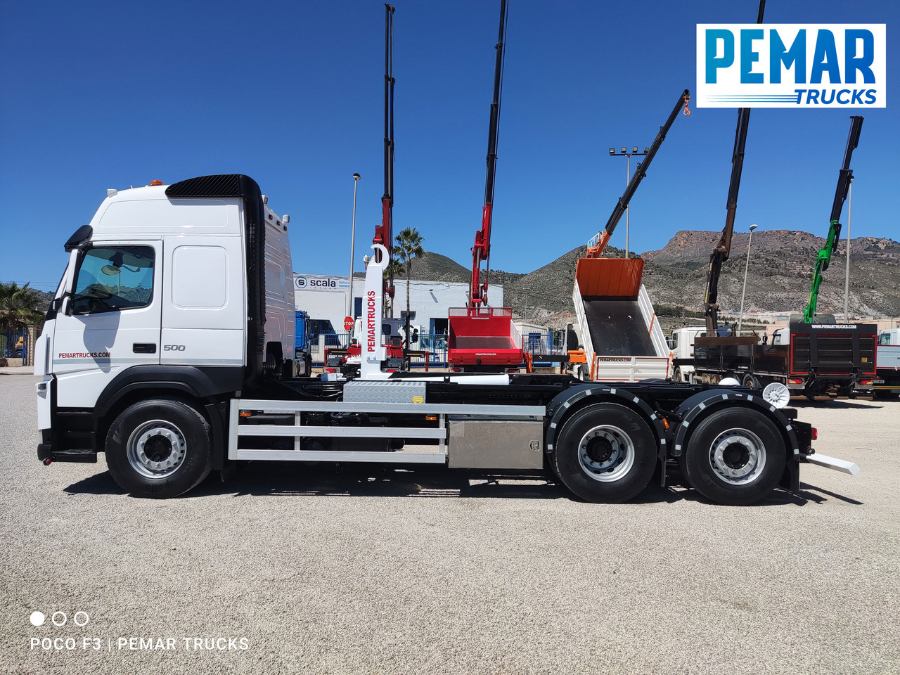 Транспортер на контејнер/ Камион со променливо тело VOLVO FM 500 6X2 GANCHO MULTILIFT: слика 9 Транспортер на контејнер/ Камион со променливо тело VOLVO FM 500 6X2 GANCHO MULTILIFT: слика 9