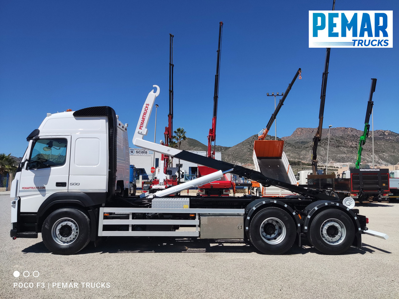 Транспортер на контејнер/ Камион со променливо тело VOLVO FM 500 6X2 GANCHO MULTILIFT: слика 11 Транспортер на контејнер/ Камион со променливо тело VOLVO FM 500 6X2 GANCHO MULTILIFT: слика 11