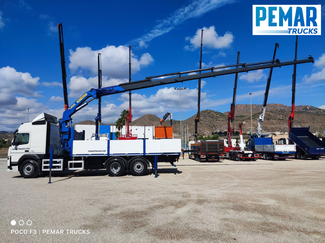 VOLVO FM 500 6X2 GRUA CAJA FIJA - Камион со кран: слика 4 VOLVO FM 500 6X2 GRUA CAJA FIJA - Камион со кран: слика 4