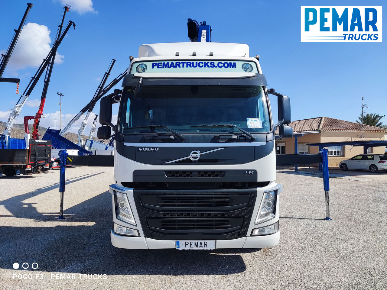 VOLVO FM 500 6X2 GRUA CAJA FIJA - Камион со кран: слика 2 VOLVO FM 500 6X2 GRUA CAJA FIJA - Камион со кран: слика 2