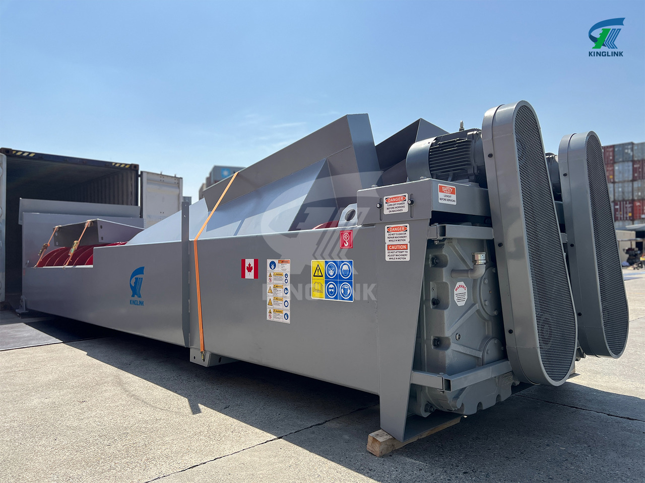 KINGLINK Sandscrew 36'' x 25' | Fine Material Washer | Sand Screw in Canada - Градежна машина: слика 1 KINGLINK Sandscrew 36'' x 25' | Fine Material Washer | Sand Screw in Canada - Градежна машина: слика 1