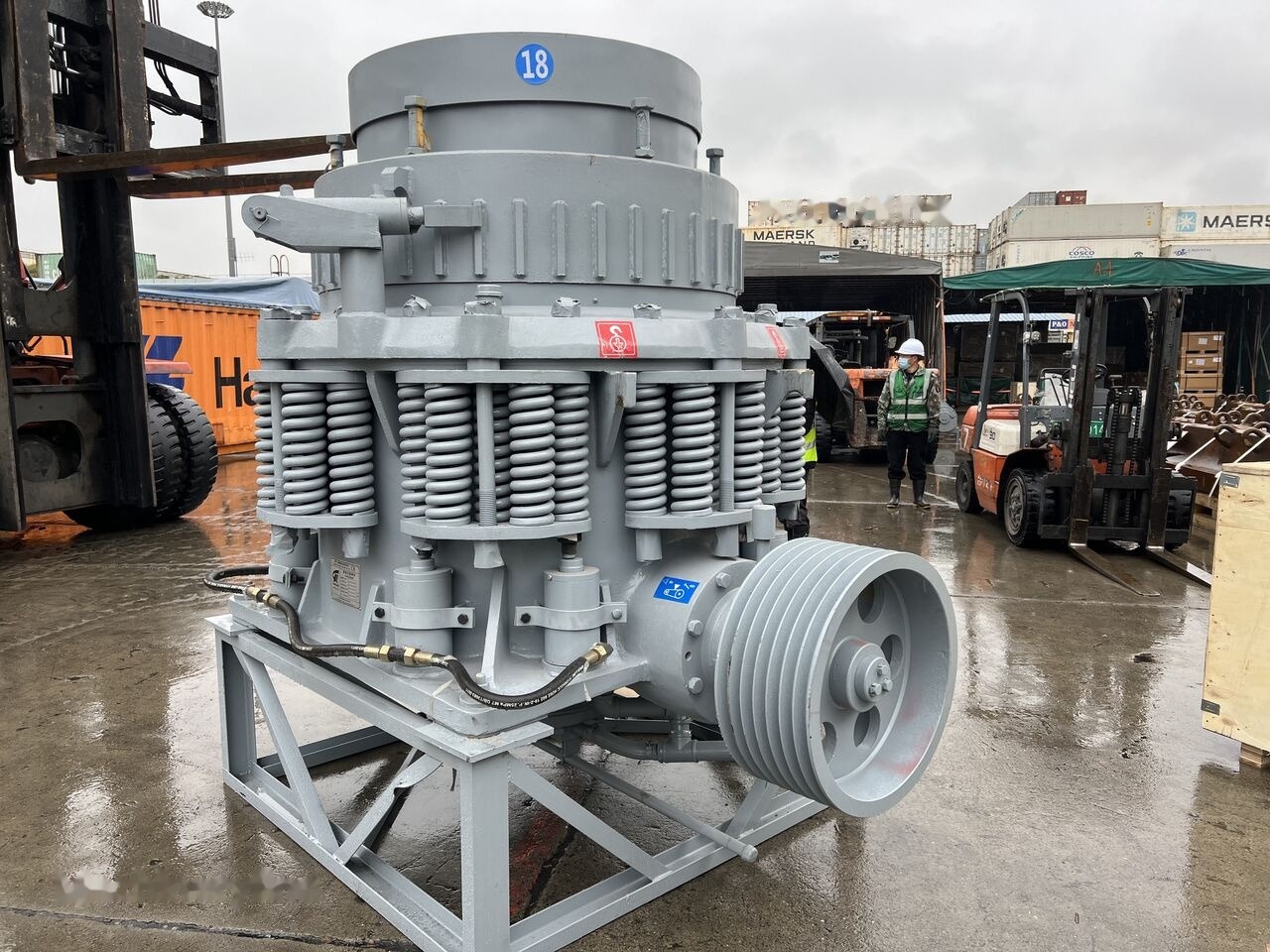 Kinglink Granulator Rock Cone Crusher 3FT SH 100TPH | Asphalt Plant - Конус дробилката: слика 3 Kinglink Granulator Rock Cone Crusher 3FT SH 100TPH | Asphalt Plant - Конус дробилката: слика 3