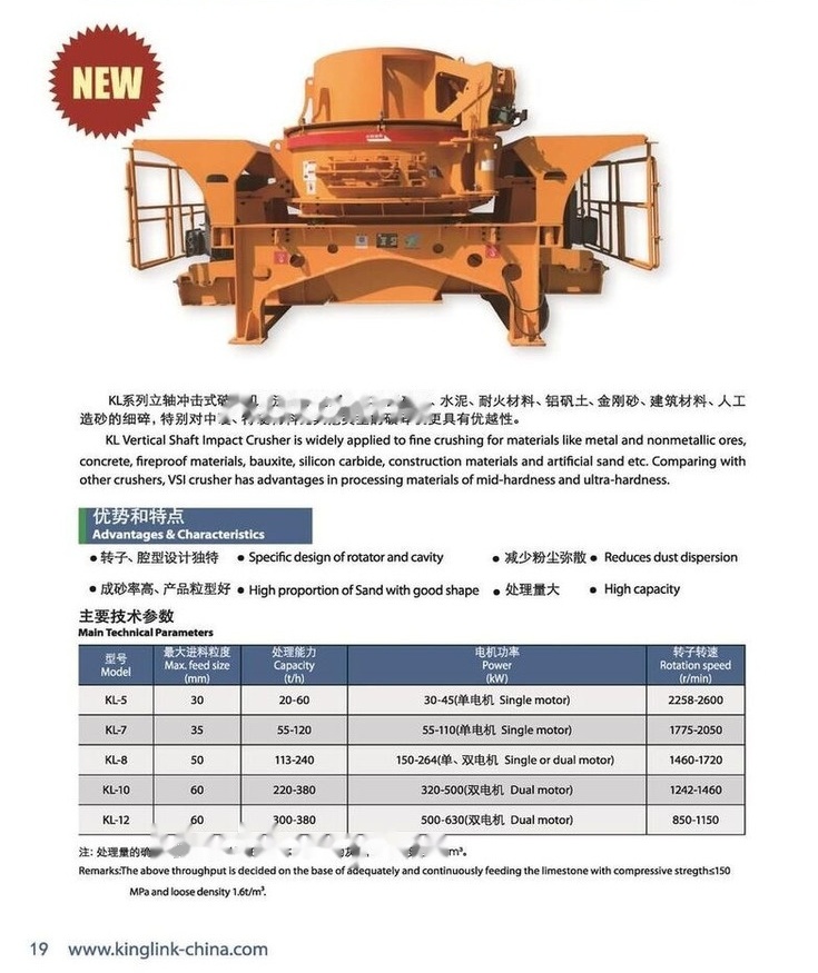 Kinglink KINGLINK New KL12 VSI Crusher - Ударна дробилката: слика 5 Kinglink KINGLINK New KL12 VSI Crusher - Ударна дробилката: слика 5