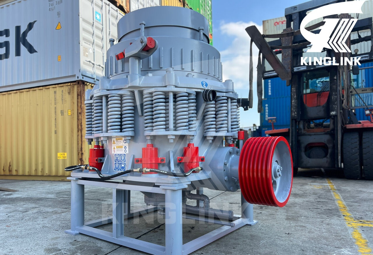 Kinglink KLM1000 Iron Ore Cone Crusher 3Feet - Конус дробилката: слика 1 Kinglink KLM1000 Iron Ore Cone Crusher 3Feet - Конус дробилката: слика 1