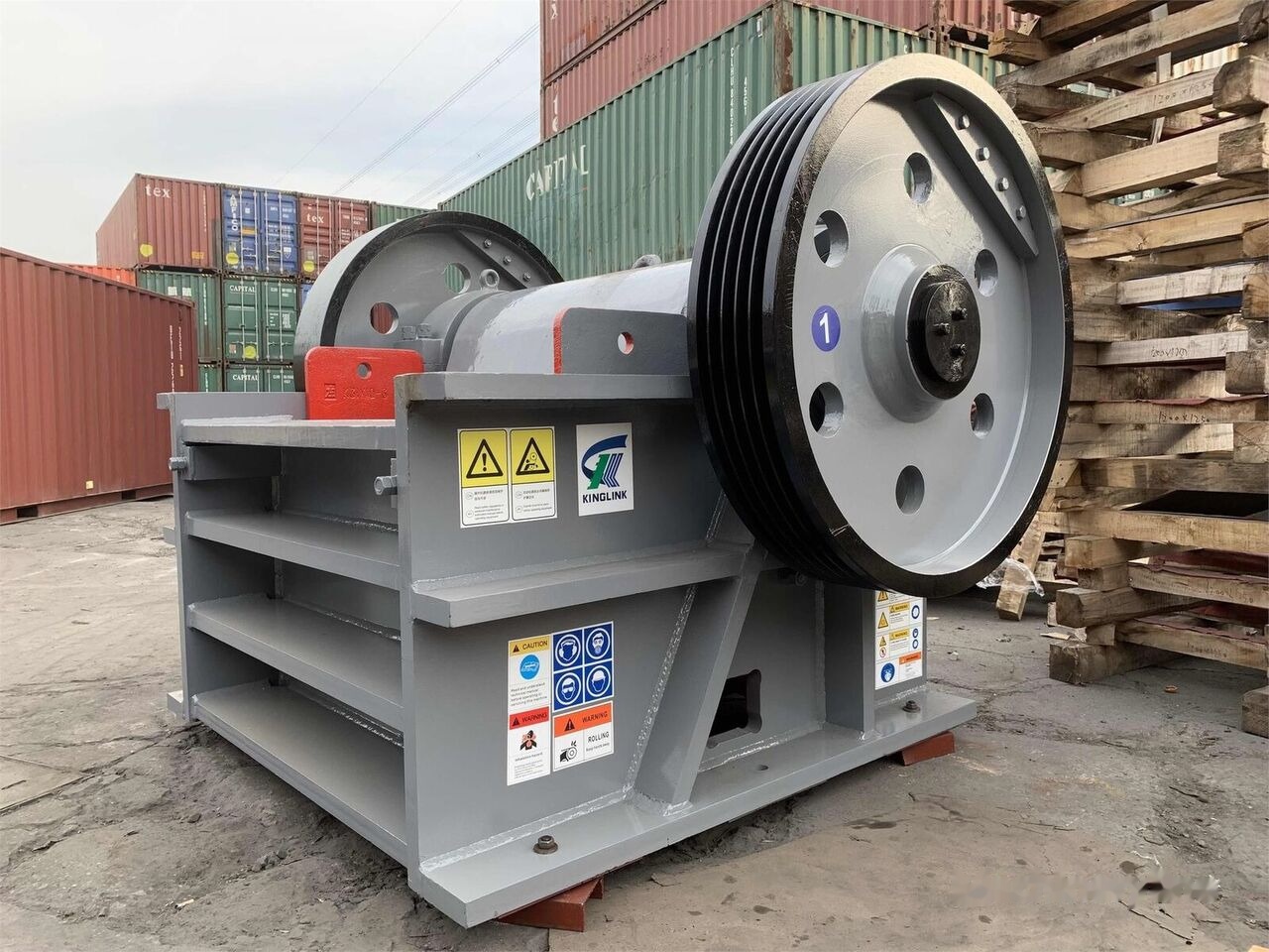 Kinglink PEX1251 Fine Jaw Crusher | Bauxite / Alumina - Дробилката за вилица: слика 1 Kinglink PEX1251 Fine Jaw Crusher | Bauxite / Alumina - Дробилката за вилица: слика 1