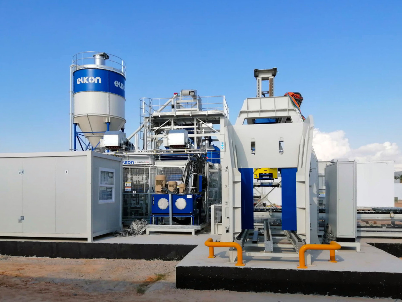 ELKON Elkoblock-25 Plus Block Making Machine - Машина за бетонски блокови: слика 4 ELKON Elkoblock-25 Plus Block Making Machine - Машина за бетонски блокови: слика 4