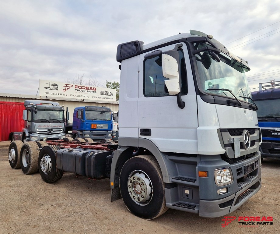 MERCEDES-BENZ ACTROS 3241 8x2 EURO 5 INTARDER - Камион со кабинска шасија: слика 1 MERCEDES-BENZ ACTROS 3241 8x2 EURO 5 INTARDER - Камион со кабинска шасија: слика 1