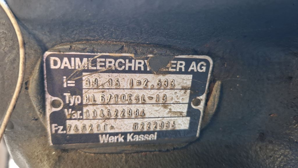 Диференцијален запчаник на брзина за Камион MERCEDES-BENZ ACTROS MP2 HL6 15:38: слика 10