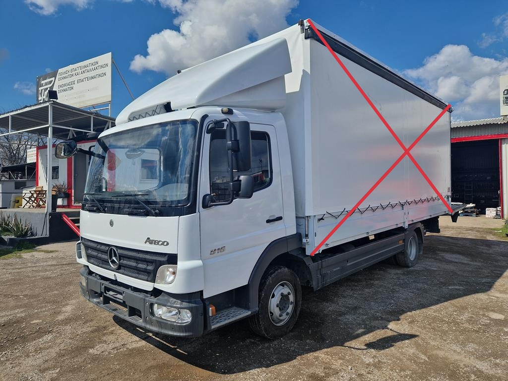 MERCEDES-BENZ ATEGO 816 - Камион со церада: слика 1 MERCEDES-BENZ ATEGO 816 - Камион со церада: слика 1