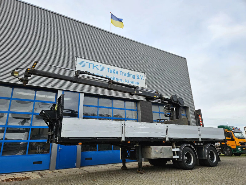 Floor Flo-17-20k1 HIAB R165 F3 Kooiaap Apk 2026 - Полуприколка платформа: слика 1 Floor Flo-17-20k1 HIAB R165 F3 Kooiaap Apk 2026 - Полуприколка платформа: слика 1